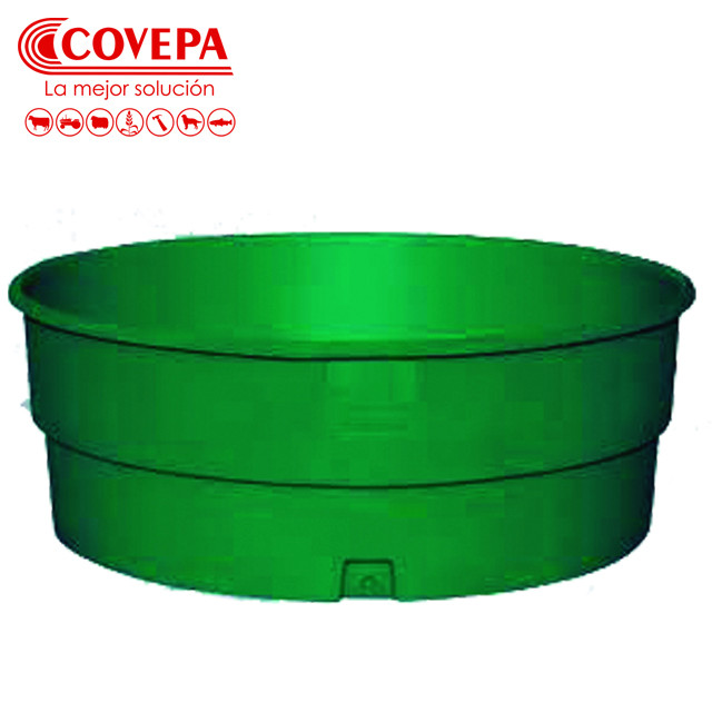 BEBEDERO PLASTICO CIRCULAR 1000 LT