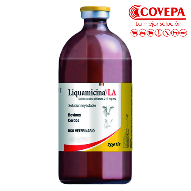 ANTIBIOTICO LIQUAMICINA LA 100 ML